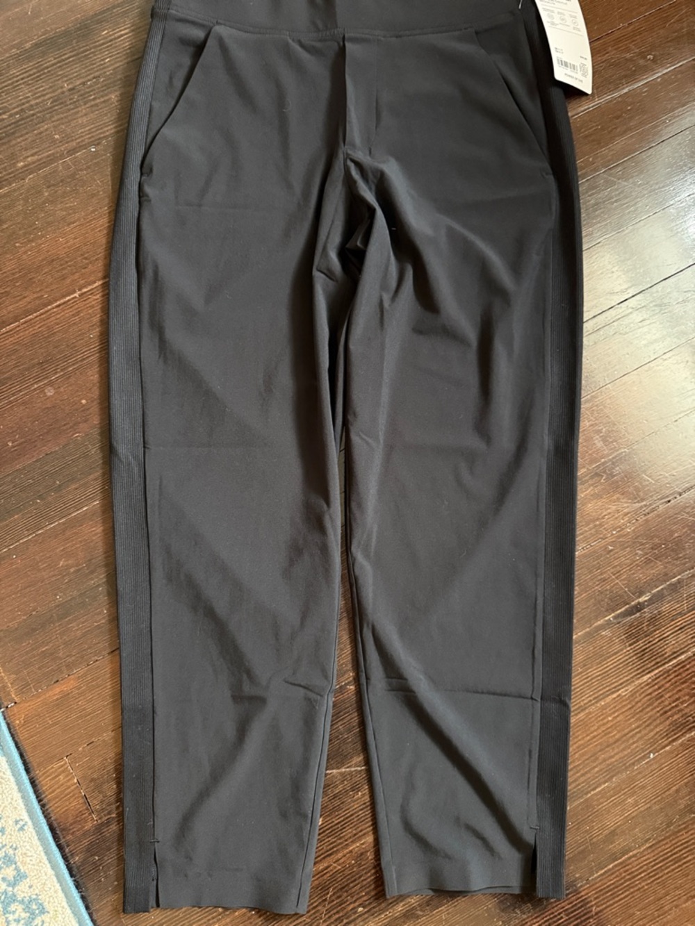 Athleta Brooklyn Black Cropped Stretch Ankle Pants